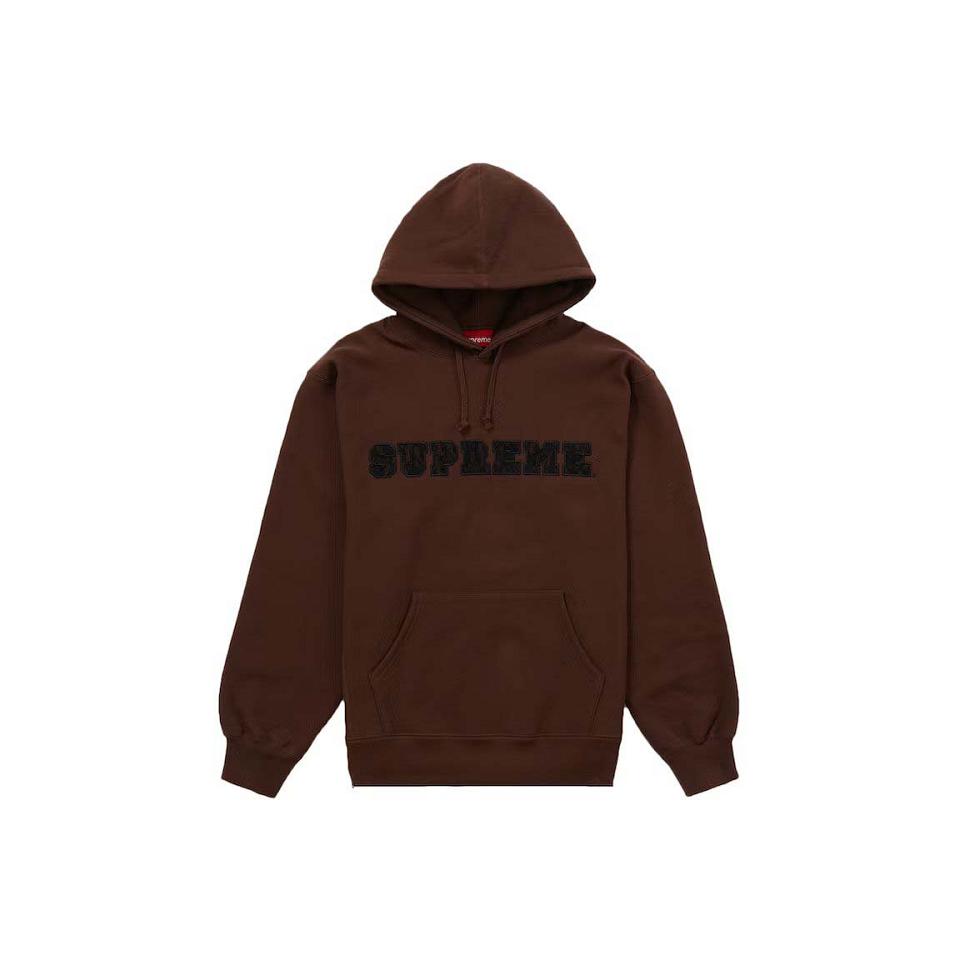 Brown Supreme Lace Hooded Sweatshirts | Supreme 363DN